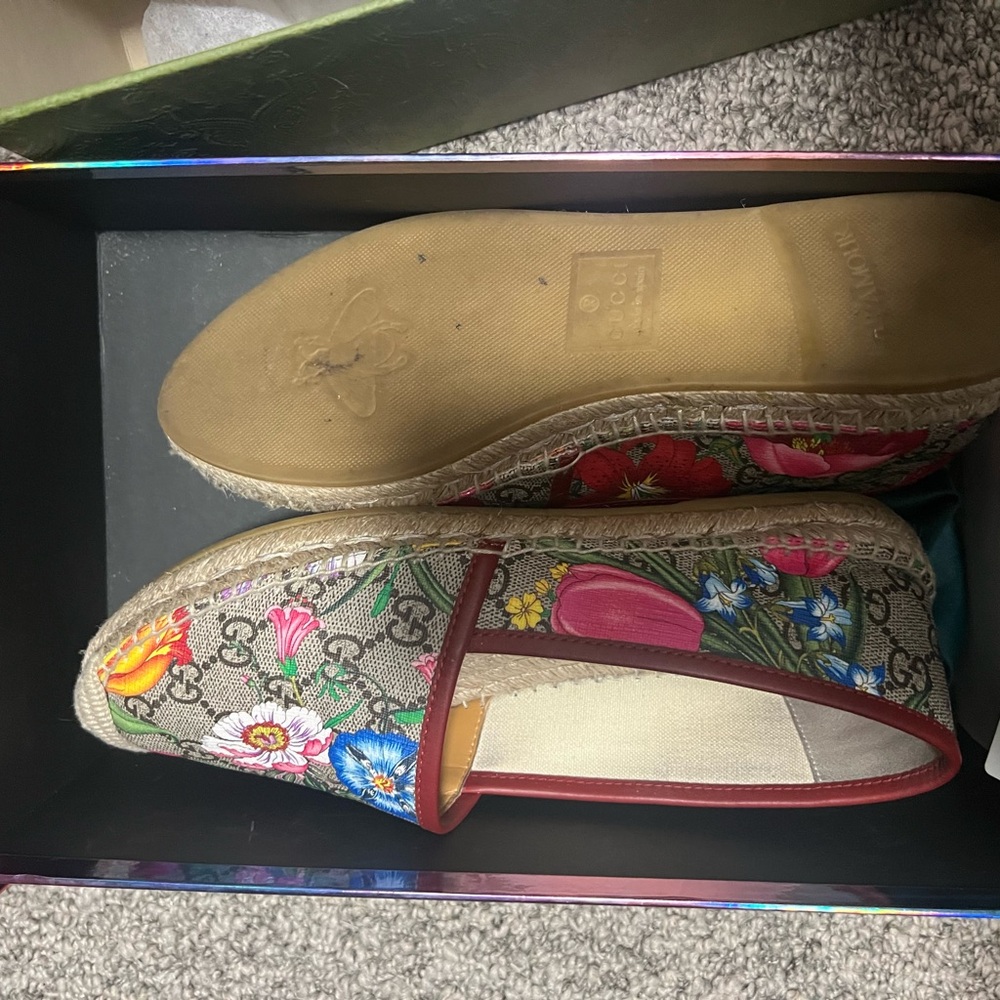 100% authentic Gucci espadrilles size  39.5